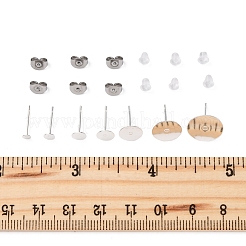 Фурнитура для сережек-гвоздиков из нержавеющей стали 304 FIND-FS0003-76