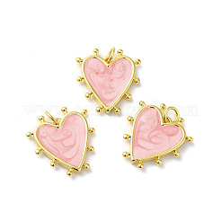 Подвески из латуни с эмалью в стойку KK-D074-03G