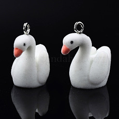 Кулоны из флокированной смолы&nbsp;RESI-N032-12