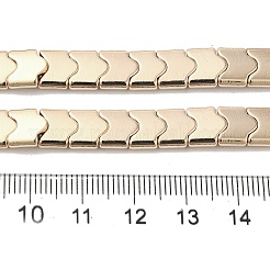 Гальванические нити из синтетических немагнитных гематитовых бусин G-I364-E01