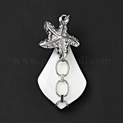 Натуральный белый оболочки подвески&nbsp;SSHEL-C010-08P