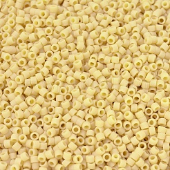 MIYUKIデリカビーズ  シリンダー  日本製シードビーズ  11/0  （db1581)マット不透明ナシ  1.3x1.6mm  穴：0.8mm  約2000PCS /ボトル  10 G /ボトル&nbsp;SEED-JP0008-DB1581