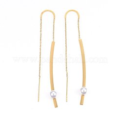 Orecchini a polsino in acciaio inossidabile 304&nbsp;EJEW-H370-03