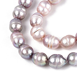 Нити из натурального культивированного пресноводного жемчуга&nbsp;PEAR-N012-05Y-02