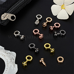 10 шт. 5-х цветные латунные застежки&nbsp;FIND-AR0006-61