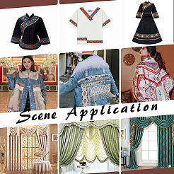 Этническая полиэстеровая лента OCOR-WH0109-038B