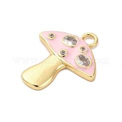 Латунные микро проложить кубического циркония подвески&nbsp;KK-F895-07G