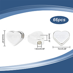 66 шт. Латунные бусины KK-PH0009-22