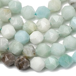 Натуральный цветок амазонитовые бусины пряди&nbsp;G-Z119-A08-01