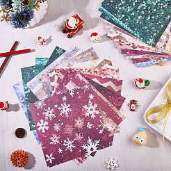 12 шт. бумажный блокнот для скрапбукинга&nbsp;AJEW-WH20020-299C