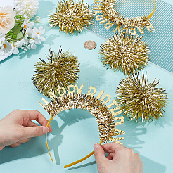 Пластиковые ленты для волос OHAR-WH0042-02B