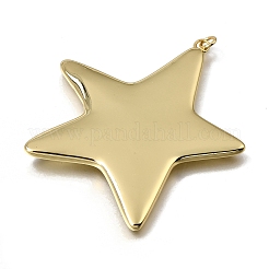 Pendentifs grands en laiton&nbsp;KK-C262-42G