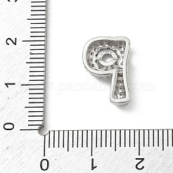 Pendentifs avec zircon cubiques à micro-pavés en laiton&nbsp;KK-A300-02P-P