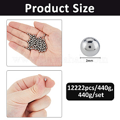 Шарики из нержавеющей стали&nbsp;STAS-WH0017-063