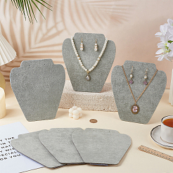 Бархатные ожерелья в форме бюста ODIS-WH0043-159C