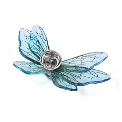 Alfileres de resina epoxi con forma de mariposa&nbsp;JEWB-N010-02C