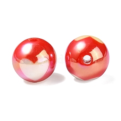 УФ-покрытие радужными переливающимися акриловыми бусинами X1-OACR-F004-08B