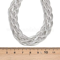 201 ожерелье из нержавеющей стали с цепочкой NJEW-H085-01P