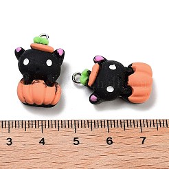 Colgantes de resina opaca con tema de halloween&nbsp;RESI-N039-91