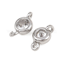 Латунные подвески из прозрачного кубического циркония&nbsp;KK-H538-04P