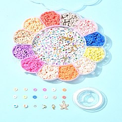 Наборы украшений своими руками из полимерной глины бусины Хейши своими руками DIY-FS0006-66A