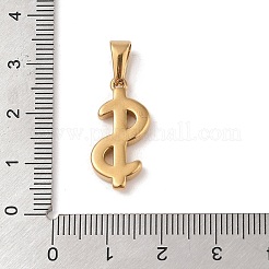 Подвески из нержавеющей стали 304 с вакуумным покрытием pvd&nbsp;STAS-R232-03G