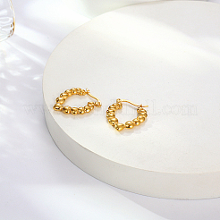 Серьги-кольца из нержавеющей стали 304 PC3613-02