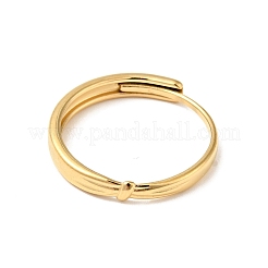 Ионное покрытие (ip) 304 нержавеющая сталь узел регулируемое кольцо для мужчин и женщин&nbsp;RJEW-I085-15G