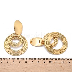 Серьги-гвоздики из нержавеющей стали 304 EJEW-C142-18G