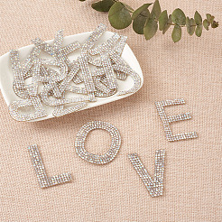 Блестящие термоклеящиеся стразы нашивки&nbsp;DIY-CD0001-10E