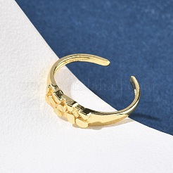 Латунные манжеты для женщин RJEW-Z111-03G