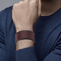 Flache Armbänder aus Rindslederkordel&nbsp;BJEW-CL0001-59