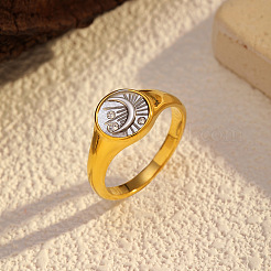 Fingerringe aus Edelstahl 304&nbsp;FS-WG09FC7-22
