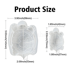 2шт 3d черепаха силиконовая форма для украшения витрины украшения изготовления свечей&nbsp;ST-CJ0007-65
