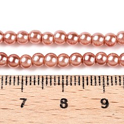Cuire de la peinture en verre perles brins&nbsp;X1-HY-Q003-3mm-50-A