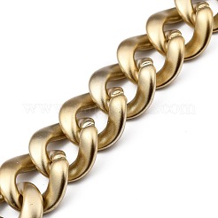 Пластиковые бордюрные цепи ccb ручной росписи AJEW-JB00737-02