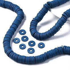 Perle piatte tonde polimero a mano di argilla&nbsp;CLAY-R067-10mm-44