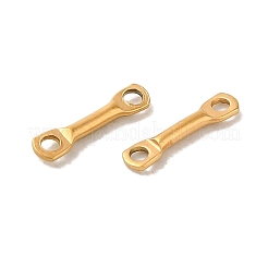 Placcatura ionica (ip) 304 connettori in acciaio inossidabile charms&nbsp;STAS-Q323-04A-G