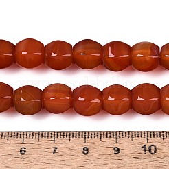 Окрашенные естественный агат бисер пряди&nbsp;G-T144-50A-04