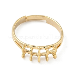 Регулируемые латунные лотки для колец для подвески&nbsp;KK-K414-03D-G