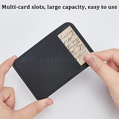 Пластиковый держатель для визитных карточек из ПВХ&nbsp;AJEW-WH20006-351A-01