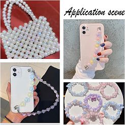 210шт 15 стиля прозрачные акриловые бусины TACR-CA0001-06