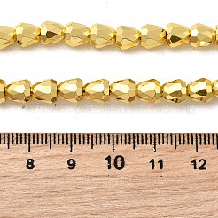 Стеклянные бусины с гальваническим покрытием &nbsp;EGLA-F166-08G