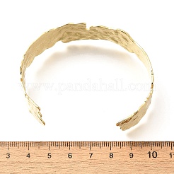 Латунные браслеты-манжеты с покрытием стойки&nbsp;LS-BJEW-A137-06G