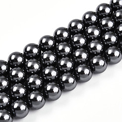 Выпечка из окрашенного перламутрового стекла жемчужные бусинки&nbsp;HY-N002-8mm-A02