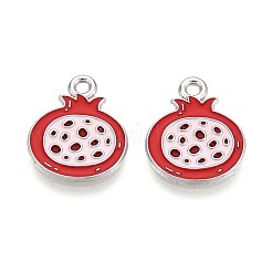 Эмалевые подвески из фруктового сплава PALLOY-S058-01P-14