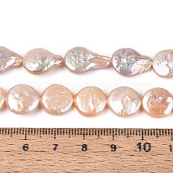 Natürliche Barock Keshi Perlen Stränge&nbsp;PEAR-S018-02C-06