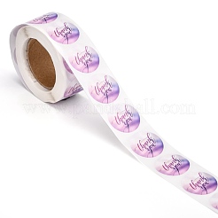 1 дюймовые наклейки с благодарностью X-DIY-G025-J12