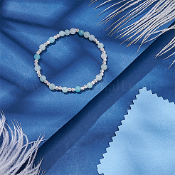 30 шт. 925 рифленые бусины из стерлингового серебра STER-UN0001-75