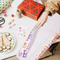 Слово с днем рождения узор подарочная упаковка бумажные наборы DIY-TAC0020-49